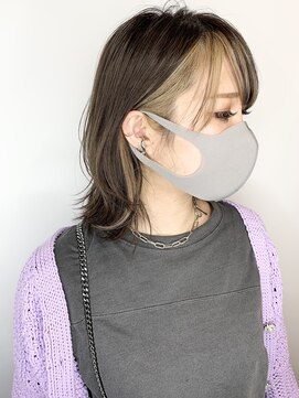 イズ(iss) フェイスフレーミング/ベージュ