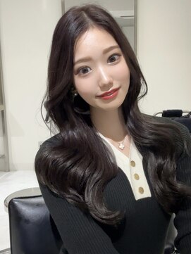 ヨロ 小岩(YOLO) 小岩ブリーチなしラベンダーグレージュ韓国レイヤーカット