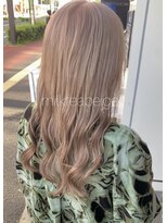 プログレス ひばりヶ丘店(PROGRESS)&nbsp;『milk tea beige』デザインカラー×ブリーチカラー10代/20代