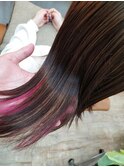 艶髪インナーカラー