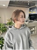 ハイトーンハンサムショート