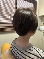 コアフィールフィス(COIFFURE fils)&nbsp;《見附　今町》大人ショート　ラベンダーカラー