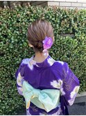 浴衣着付け・ヘアセット
