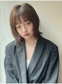 レイヤーカット　フェイスレイヤー　レイヤーボブ