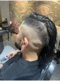左右で見た目が変わる！半分style★