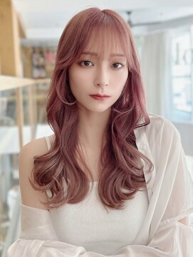 バイオレット 表参道店(Violet) カシスレッド韓国レイヤー韓国巻き