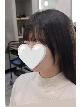 ソヨン 豊田市駅店(SOYON) 85.前髪カット/顔周りカット/レイヤーカット/サイドバング