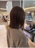 ブラウンベージュ ボブ