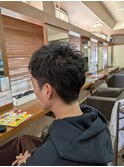 パーマヘア風ショート
