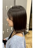 #外ハネボブ#切りっぱなしボブ/森岡俊亮