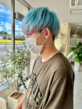 ヌク(Nuku.) レインボーマッシュ＿ブリーチ＿グラデーション