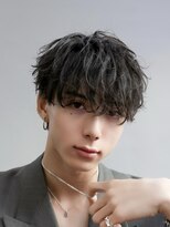 オーシャントーキョー 心斎橋(OCEAN TOKYO WEST)&nbsp;黒髪メンズマッシュ刈り上げツーブロックシャドウパーマ
