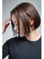 ジュベ 別府店(juve.) 別府ショートボブ顔まわりレイヤーカット髪質改善カラー