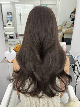 アマトウキョウスマートサロン(AMA TOKYO×Smart Salon) アッシュグレージュ  グレージュ  透明感カラー