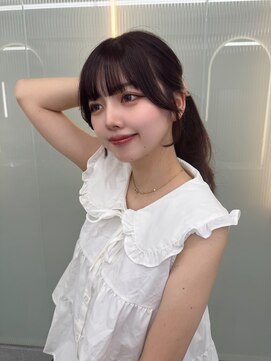 ボタン ハカタ(VOTAN hakata) @votan_juri/博多/顔周りカット/前髪カット/韓国ヘア