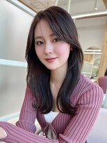 ラルユー 金山(LallYou)&nbsp;20代小顔に見える！くびれレイヤー × オリーブブラウン