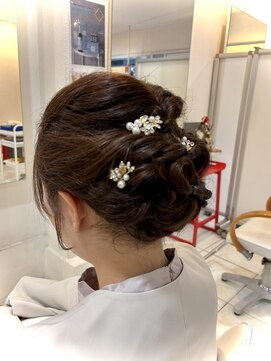 ライズヘアー(Rise hair) ダウンスタイル