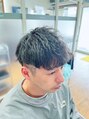 ヘアーアンドフェイス タケトイズ(hair&face TAKETO.is)&nbsp;パーマかけると簡単に雰囲気出るのがいいですよね