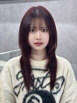 SSAW&nbsp;ボルドー＋ハッシュカット