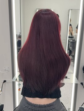 ジュイル ハラジュク(JEWIL HARAJUKU) 10代20代30代ブリーチなしボルドーカラー