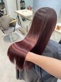 ユニ 江坂(Uni.)&nbsp;暖色系カラー流行ってます！江坂/ハイトーン/ハイライト