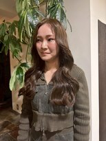サラジュ 西宮北口店(SARAJU) ゆるウェーブ×ロングブラウン