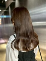 ペレ 原宿(PELE)&nbsp;ピンクベージュ/アンブレラカラー/クールショート/前髪/原宿