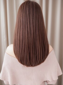 カバーヘア ブリス 川口(COVER HAIR bliss) ミルクグレージュ大人美人ワンホンレイヤーカットZ川口30代40代