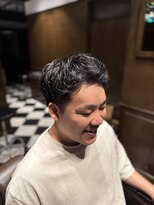 ザ バーバー 虎ノ門ステーションタワー(THE BARBER)&nbsp;ツーブロックアップバング　王道ショート