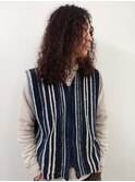 ロング×ハードスパイラルパーマ