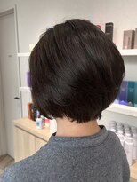 アッシュ 宮前平店(Ash)&nbsp;大人のダークグレージュ　ショートボブ
