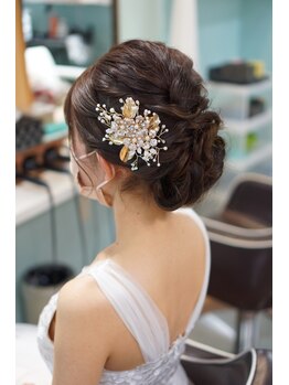 スティーロ(STEELO)の写真/【結婚式やイベントに】東京・銀座で20年培った圧倒的な技術力◎崩れにくく華やかなスタイルをご提案！