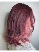 アース 郡山コスモス通り店(HAIR&MAKE EARTH)&nbsp;ピンクラベンダーミディ