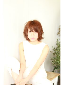 ヘアスペース リズム グリーン(Hair space Rizm green) ラフなニュアンスボブ