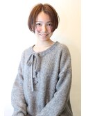 【morio池袋】丸くて可愛いショートボブ