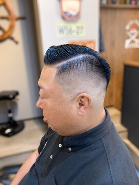 バーバー スタジオ ラフテル(Barber Studio RAFTEL) ハイフェード、ハードパート