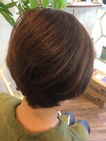 ヘアーメイクラウンジ テトテ(Hair Make Lounge tetote) 前下がりショート