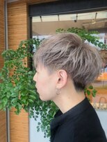 ヒカリスヘアー 吹田店 グレーピンク