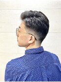 七三フェード サイドグラデーション ビジネスカジュアル