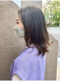 【toiro 木更津 ほたる野】ミディアムレイヤー ワンカール 黒髪