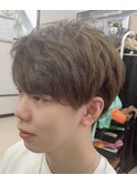 波巻きヘアー