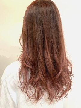 ヘアブランコブランコ 横浜(hair blanco_blanco) 似合わせカット/くびれヘア/デザインカラー/艶ボルドー[横浜駅]