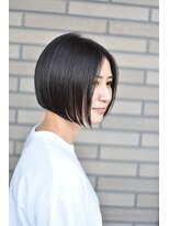 エンドレスウィズユー(ENDLESS WITH YOU)&nbsp;2023トレンドヘア【前下がり切りっぱなしボブ】