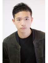 エクシアフロット(exia’D flot)&nbsp;【ベリーショート】刈り上げツーブロック×束感アップバング