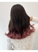 ピンクグラデーション