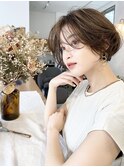 大人可愛い20代30代40代50代小顔ショートボブナチュラルショート