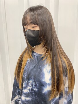 ココ 本八幡(KOKO) □大人ガーリーダークアッシュ似合わせカットミディアムレイヤー