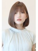 【 I. 】 30代40代の大人女性に人気のワンレン内巻きボブ 川口