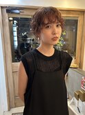 【LUAU Haku Osaka 中村】short wolf perm