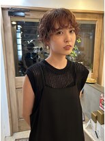 ルアウハク 梅田(LUAU Haku)&nbsp;【LUAU Haku Osaka 中村】short wolf perm